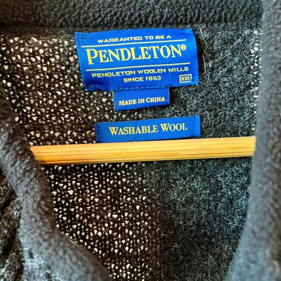 Pendleton Washable Wool Men's Cardigan XXL - Picture 2 of 5